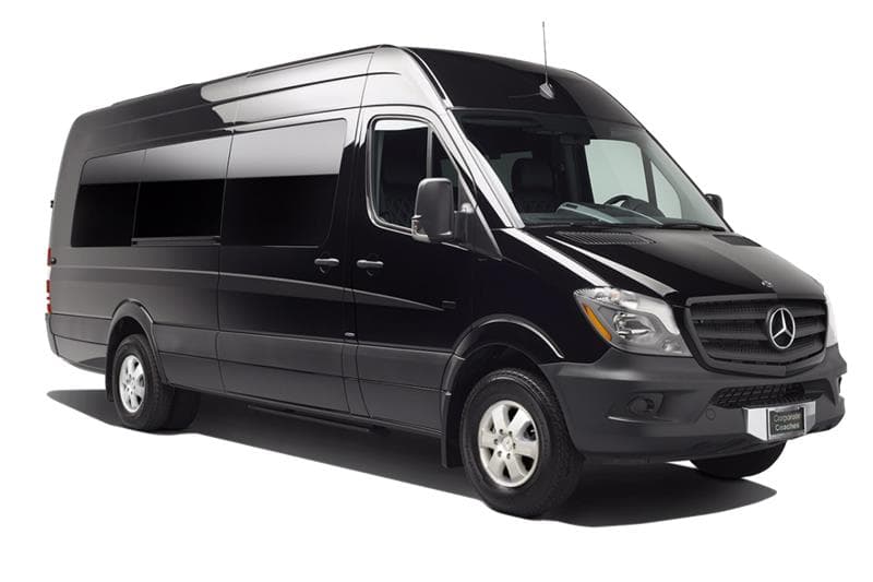 Black Luxury Executive SPRINTERs exterior
